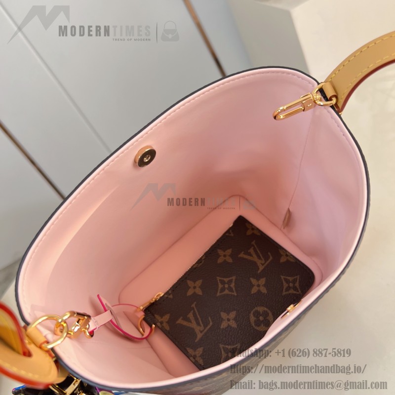Louis Vuitton All In BB Monogram Handbag front view