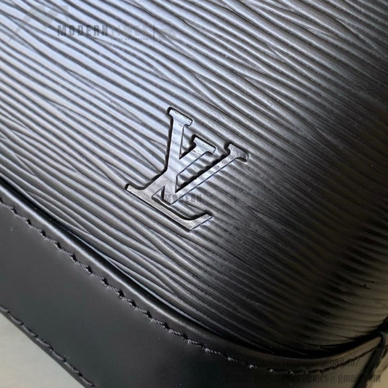 Louis Vuitton Alma BB M14433 Epi Leather handbag with embroidered jacquard shoulder strap