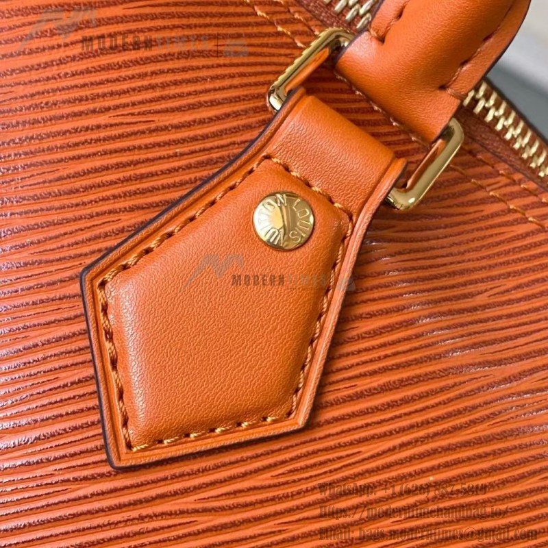 Louis Vuitton Speedy Bandoulière 30 M25915 Caramel / M25671 Black leather handbag
