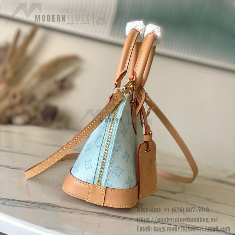 Louis Vuitton Alma BB M27526 LV 130th Anniversary colorful Monogram canvas replica handbag