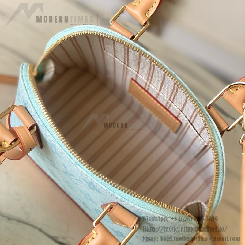 Louis Vuitton Alma BB M27526 LV 130th Anniversary colorful Monogram canvas replica handbag