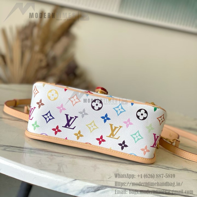 Louis Vuitton Diane Mini with Leather Trim, Studs, and Detachable Strap