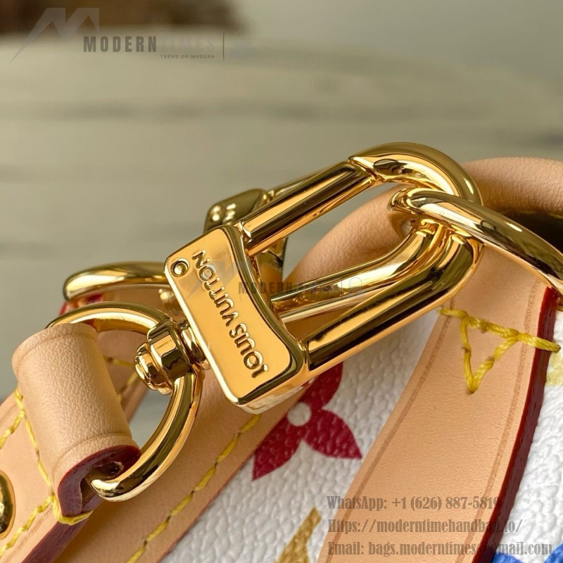 Louis Vuitton Diane Mini with Leather Trim, Studs, and Detachable Strap
