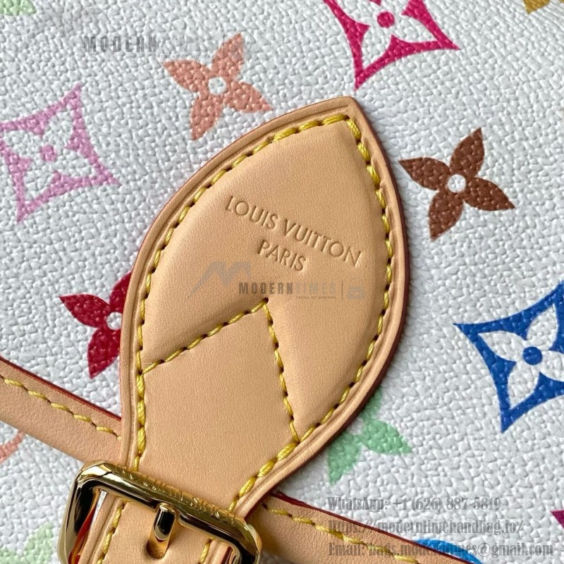 Louis Vuitton Diane Mini with Leather Trim, Studs, and Detachable Strap