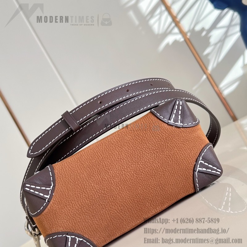 Louis Vuitton Nano Steamer Workwear suede leather bag M26128