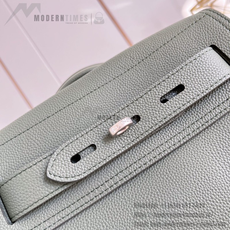 Louis Vuitton Steamer Backpack M26852 Green LV Touch Leather