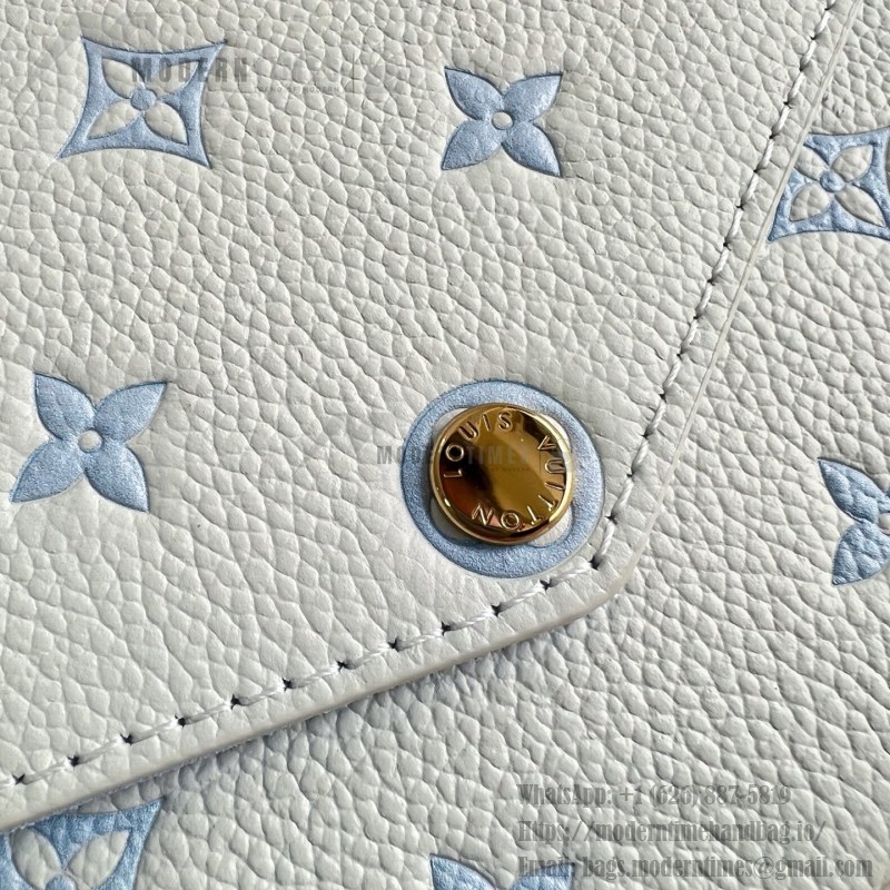Louis Vuitton M28127 Pochette Félicie Sweet Escape Monogram Empreinte leather chain bag