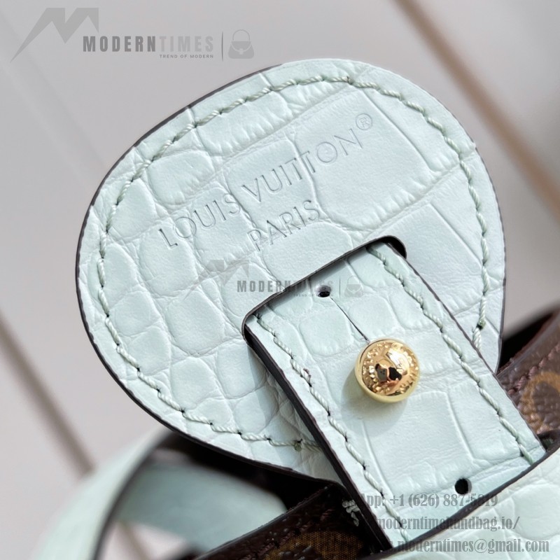Louis Vuitton N30028 All In BB Monogram Canvas leather shoulder bag