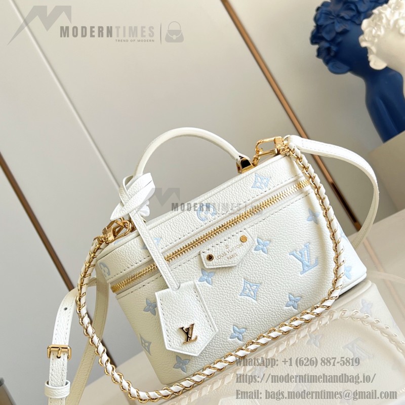 Louis Vuitton M27744 Vanity Chain Pouch Monogram Empreinte leather bag