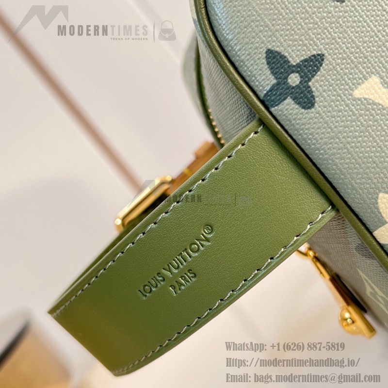 Louis Vuitton Locker Dopp Kit M83112 Monogram Canvas Army Green Toiletry Bag