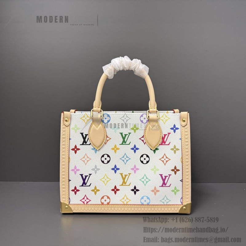 Louis Vuitton OnTheGo PM M27580 multicolor Monogram tote handbag