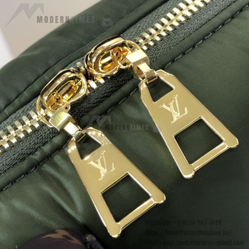 Louis Vuitton Speedy Bandoulière 25 Silver Econyl embroidered tote bag