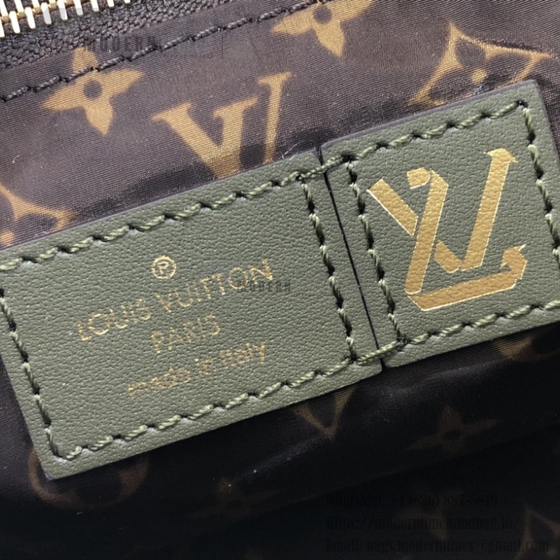 Louis Vuitton Speedy Bandoulière 25 Silver Econyl embroidered tote bag