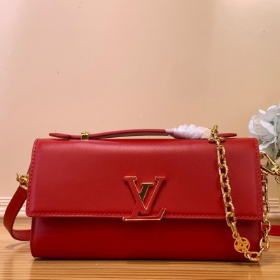 Louis Vuitton - Wallet On Chain Capucines Bag M12405 Red