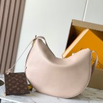 Louis Vuitton Low Key Cookie Medium Handbag – Black Apricot Brown – MB163C Chip