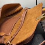 Louis Vuitton Wallet On Chain M12147 Brown Leather Monogram Shoulder Bag