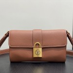 Louis Vuitton Wallet On Chain M12147 Brown Leather Monogram Shoulder Bag