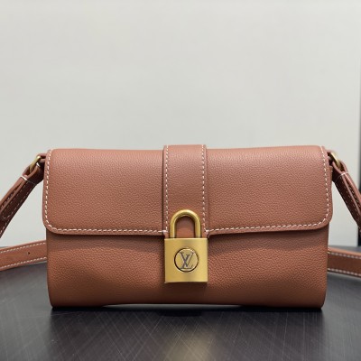 Louis Vuitton - Wallet On Chain Shoulder Bag M12147 Brown Monogram Leather Low Key Series