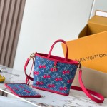 Louis Vuitton Neverfull Inside Out BB Handbag M14997 Denim Cherry Replica – ModernTimeHandbag