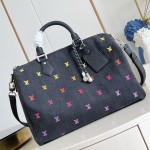Louis Vuitton Speedy 40 Bandoulière M14136 LV Blason Denim Replica – ModernTimeHandbag