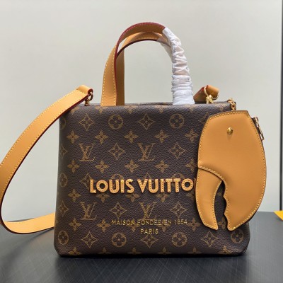 Louis Vuitton - Neverfull MM M13758 Lilac Purple Monogram Empreinte Leather Tote Bag