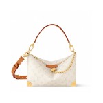 Louis Vuitton Bobo Trunk White Monogram Heritage Canvas Handbag M14661