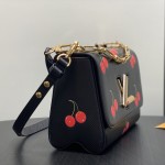 Louis Vuitton Twist PM White Cherry Wave Epi Leather Handbag M13239 M50332