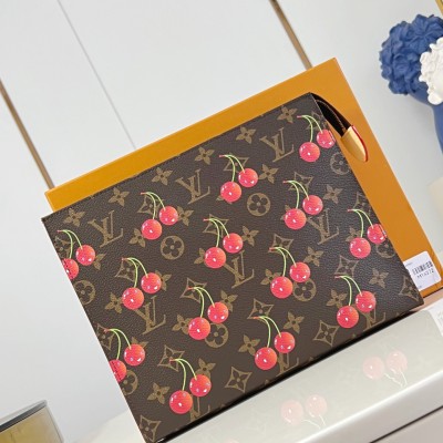 Louis Vuitton - Takashi Murakami Cherry Toiletry Pouch M14372 – Monogram Canvas