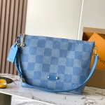 Replica Louis Vuitton Vagabond Hobo N00202 Denim – Premium MB163c Version