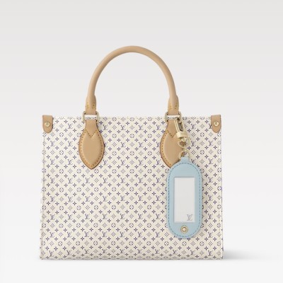 Louis Vuitton - On The Go PM Handbag Dune Beige Leather M15138