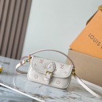 Louis Vuitton Nano Diane M13642 Replica Handbag with MB163c Chip and Original Leather