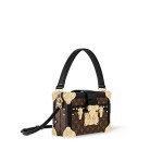 Louis Vuitton Petite Malle Monogram Canvas Handbag M13738 Front View