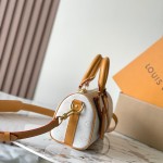 Louis Vuitton Keepall Bandoulière 25 Handbag M15706 White – MB163c Chip