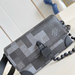 Louis Vuitton Steamer Mini M14923 – Damoflage Black Coated Canvas