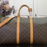 Louis Vuitton Keepall Cargo 50 M14735 Monogram Archive Vintage PVC Travel Bag