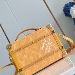 Louis Vuitton Handle Trunk M12458 – Monogram Heritage Canvas Handbag