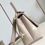 Louis Vuitton Madeleine MM Handbag M46041 Black Monogram Empreinte Replica