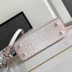 Louis Vuitton Capucines BB Gradient White Taurillon Leather Handbag M24713 M24714