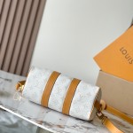 Louis Vuitton Keepall Bandoulière 25 Handbag M15706 White – MB163c Chip