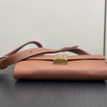 Louis Vuitton Wallet On Chain M12147 Brown Leather Monogram Shoulder Bag