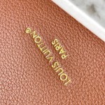 Louis Vuitton Low Key Cookie Medium Handbag – Black Apricot Brown – MB163C Chip