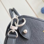 Louis Vuitton Speedy 40 Bandoulière M14136 LV Blason Denim Replica – ModernTimeHandbag