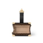 Louis Vuitton Petite Malle Monogram Canvas Handbag M13738 Front View