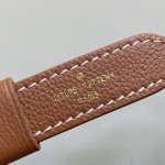 Louis Vuitton Wallet On Chain M12147 Brown Leather Monogram Shoulder Bag