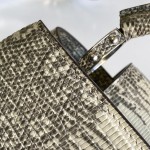 Louis Vuitton Capucines Off-White Lizard Replica Handbag M98156 M98177