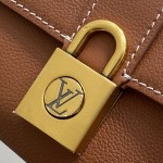 Louis Vuitton Wallet On Chain M12147 Brown Leather Monogram Shoulder Bag