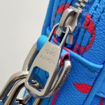 Louis Vuitton Danube PM Crossbody Bag M14685 Blue Monogram Glow – Men’s Replica