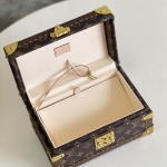 Louis Vuitton M20292 Jewelry Trunk Monogram Pink Interior