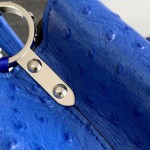 Louis Vuitton Capucines BB Custom Blue Taurillon Leather Handbag M24713 M24714