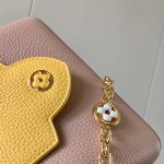 Louis Vuitton Capucines BB Grapefruit Powder Handbag Custom M20844 M20845